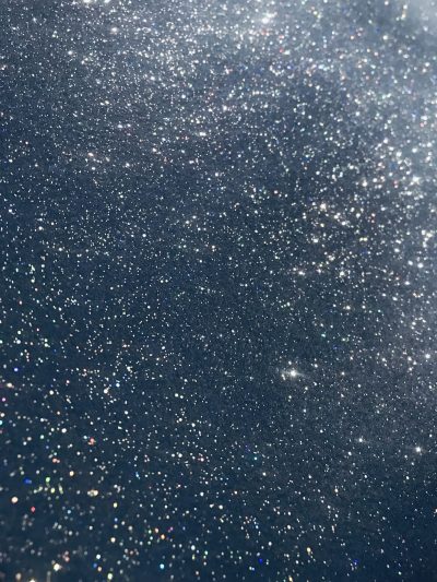 Fieltro Glitter azul