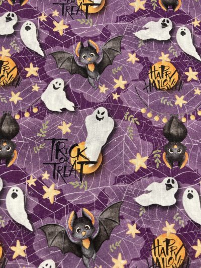 Halloween murciélagos y fantasmas