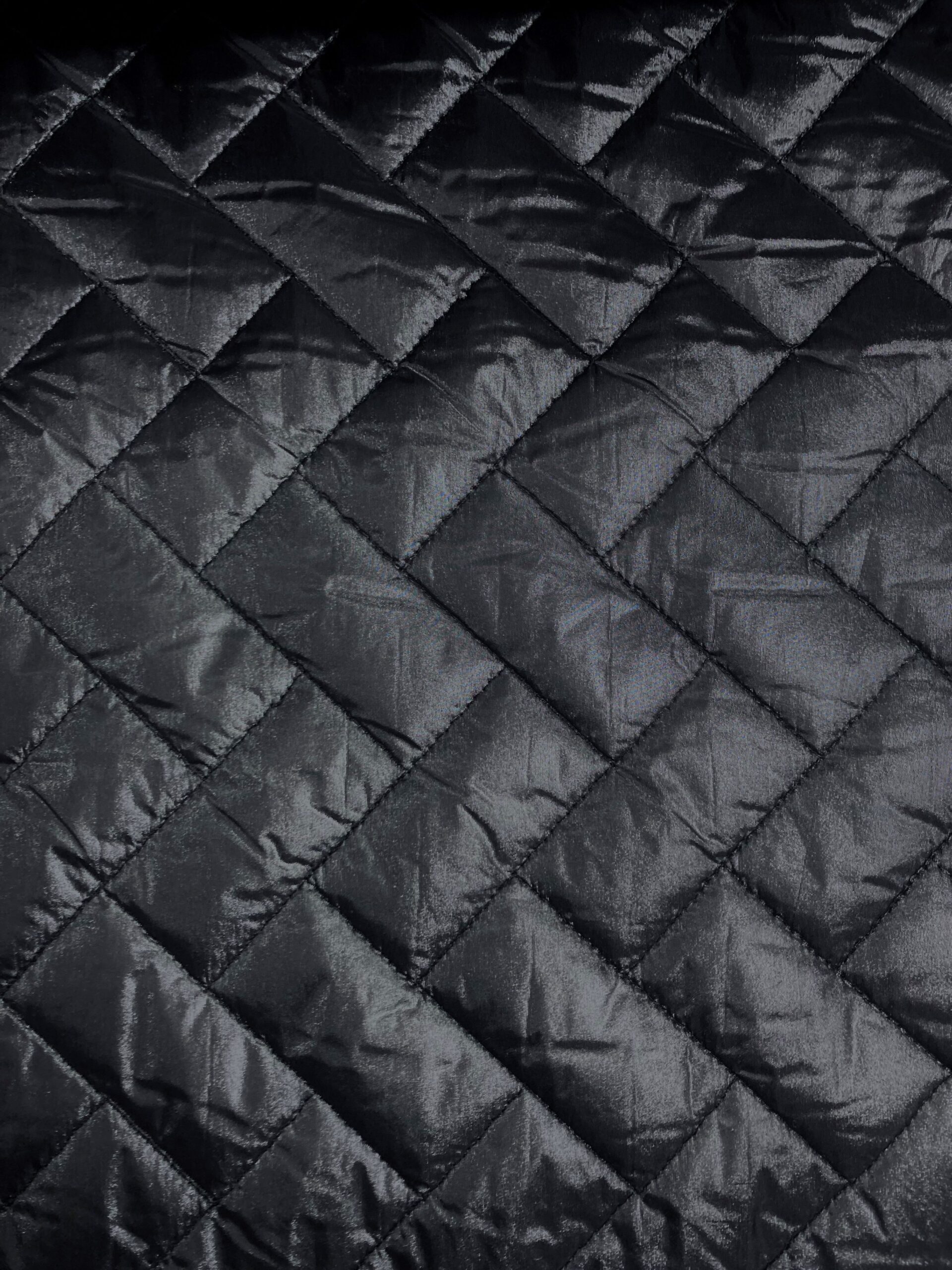 Acolchado rectángulo negro