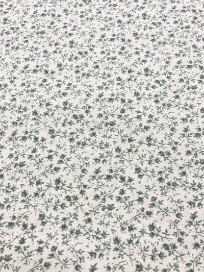 Algodón Mireia flor verde