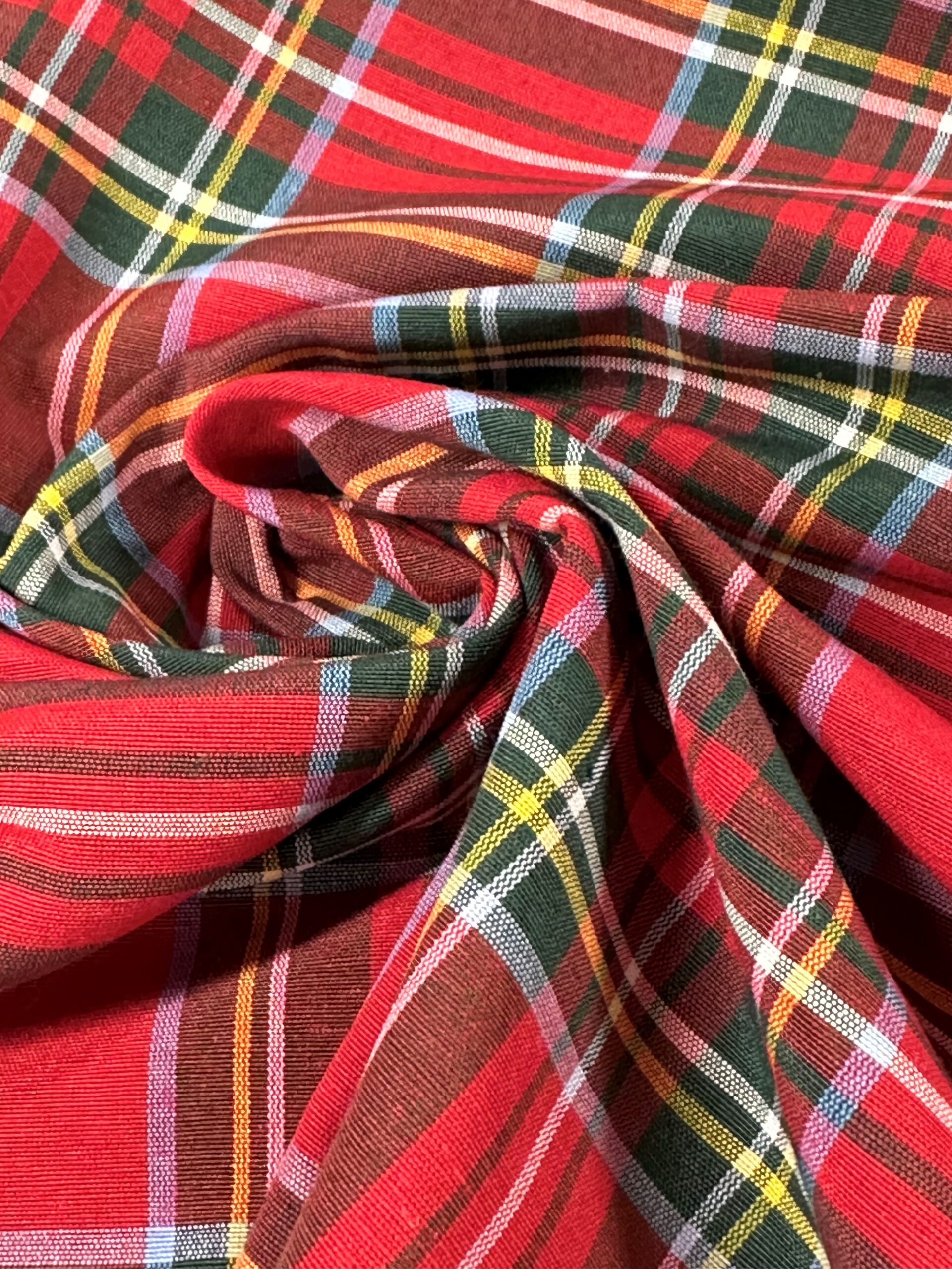 Loneta tejida escocés rojo 3.20**