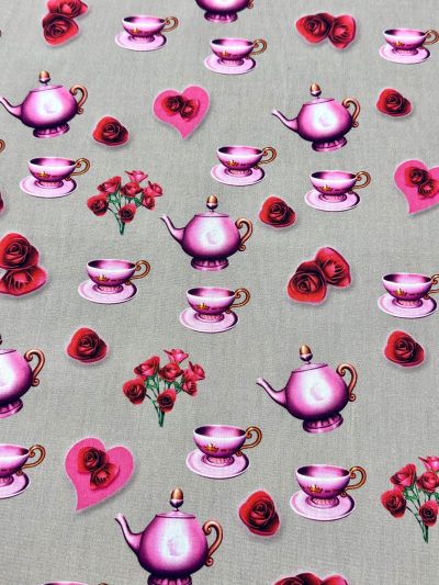 Algodón tazas Bella