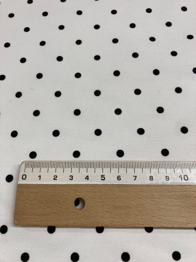 Popelín Flamenca lenteja l.negro