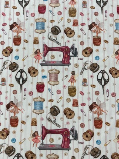 Algodón hadas costura