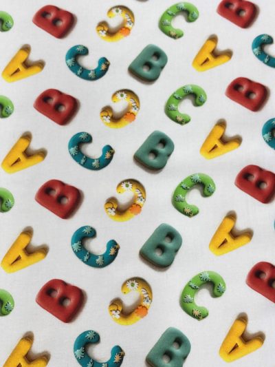 Algodón 3D abecedario