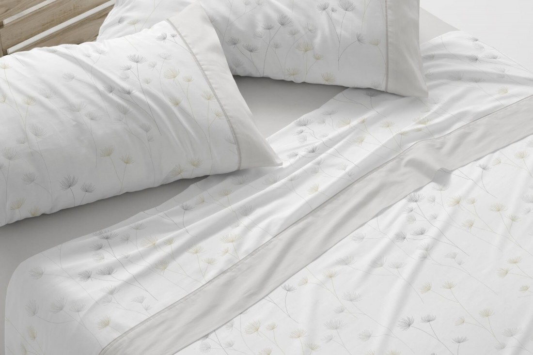 Juego sabanas Algodón 621 BURRITO BLANCO