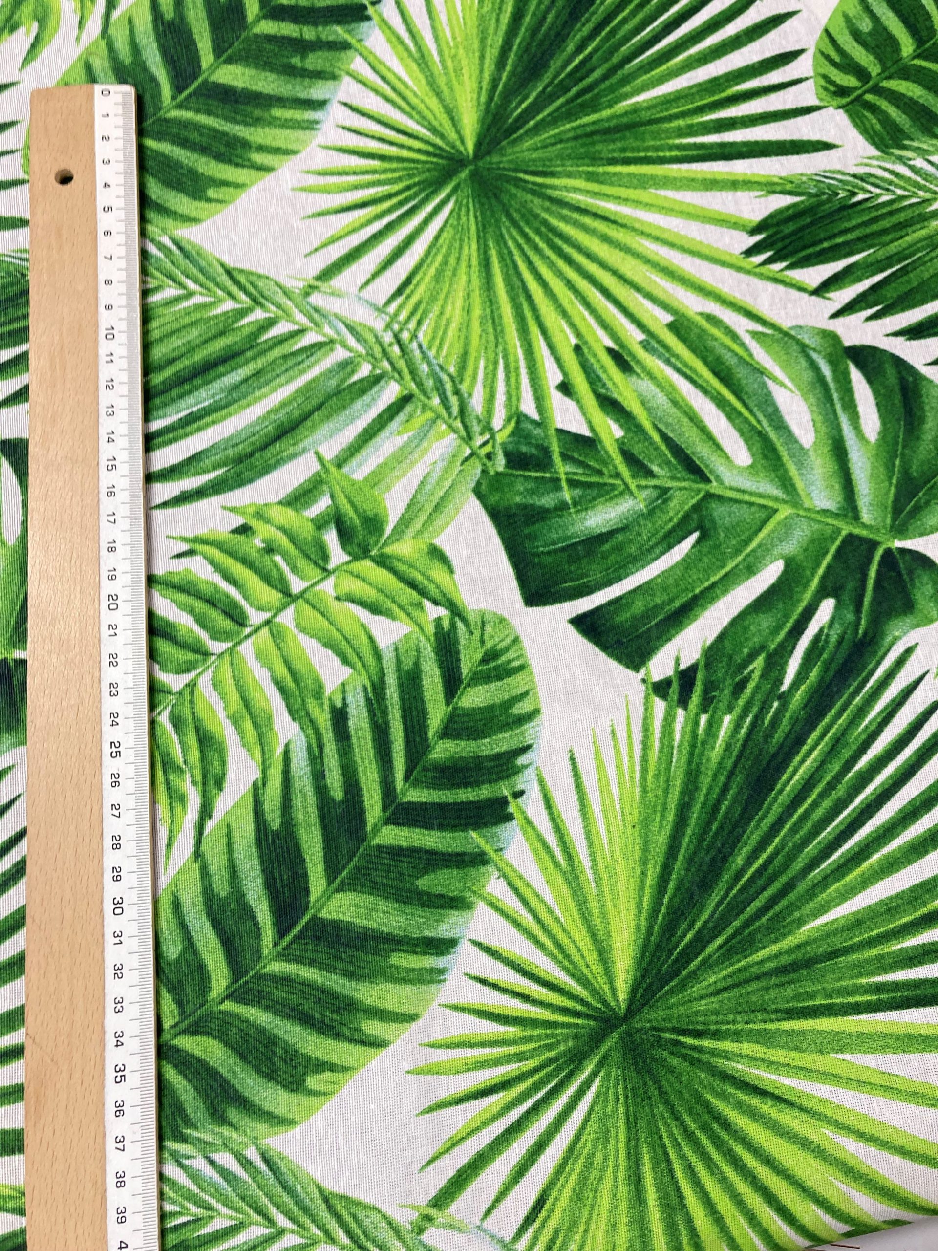 Loneta Hojas Verdes - Imagen 2