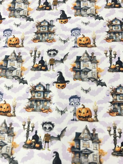 Algodón Halloween Scary Hallowen