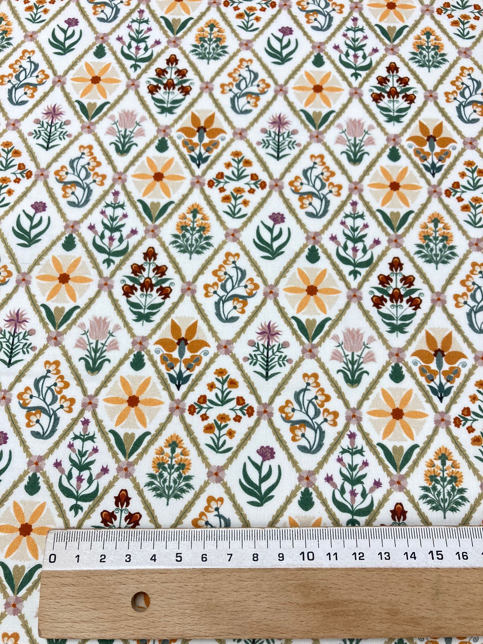 Algodón Monet rombos - Imagen 2