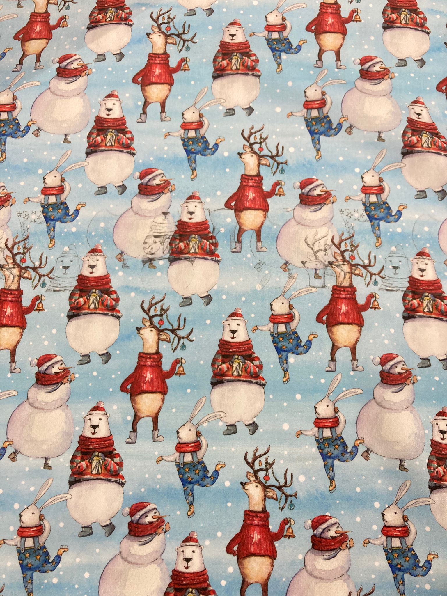 Algodón Nieve Navidad