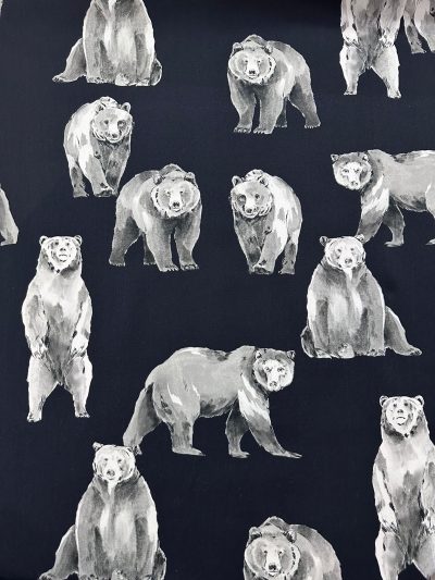 Gabardina elástica Osos