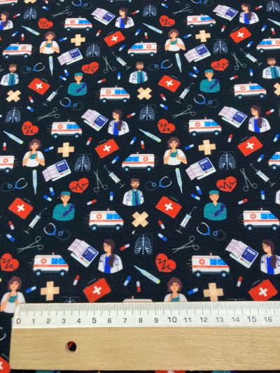 Algodón sanitarios f.negro