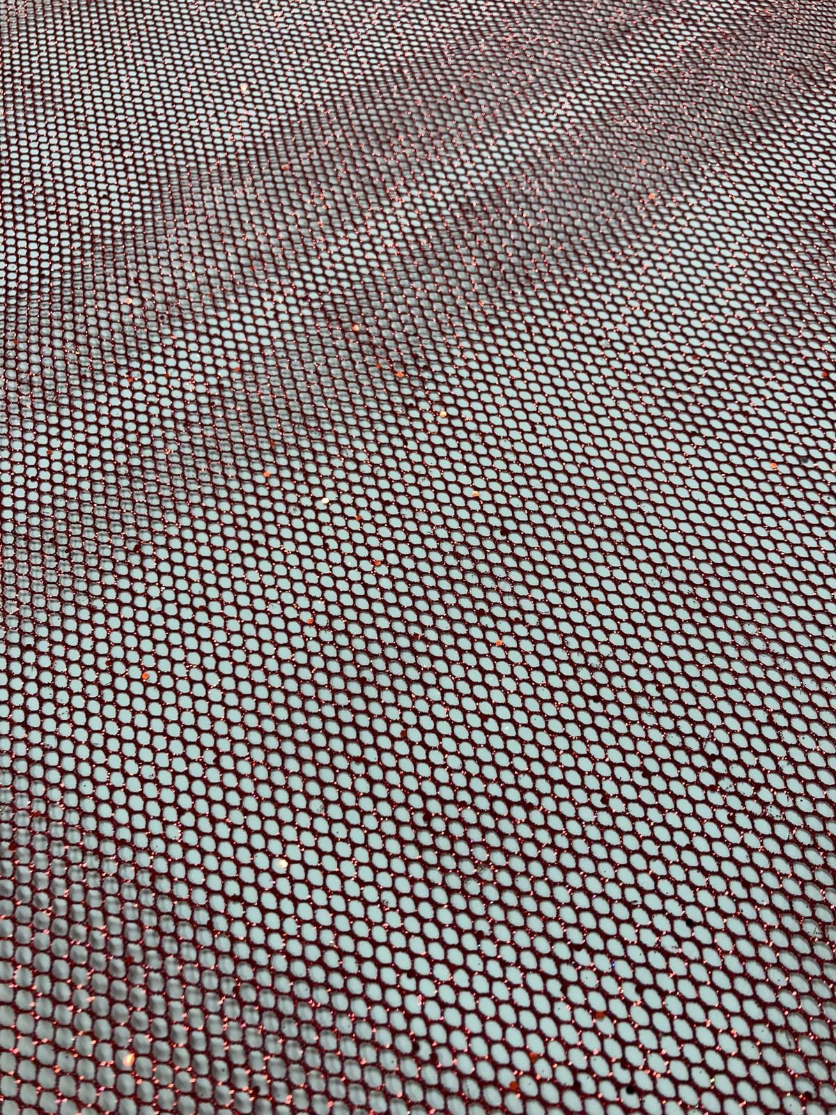 Malla purpurina Roja - Imagen 2