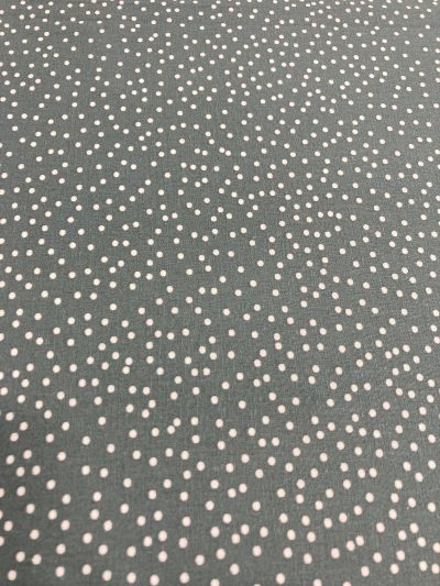 Algodón Misao topitos azul...