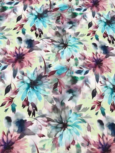 Sevilla Flores turquesa...