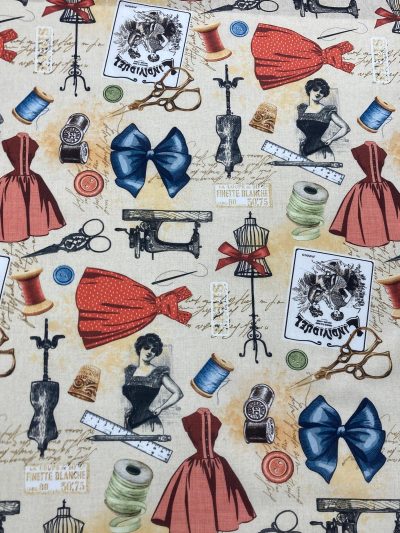 Algodón costura vestidos