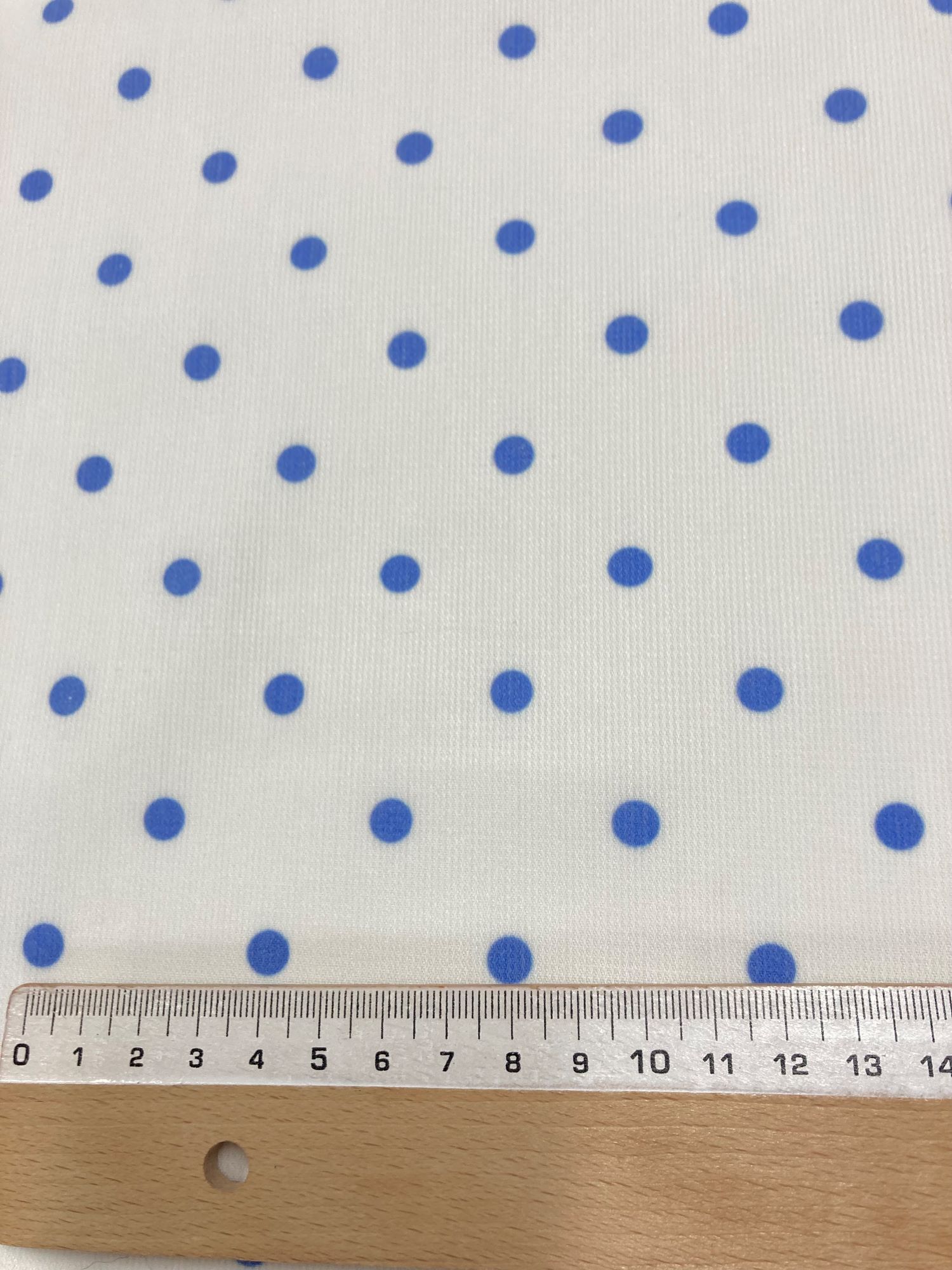 Piqué Sofía lunar azul - Imagen 3