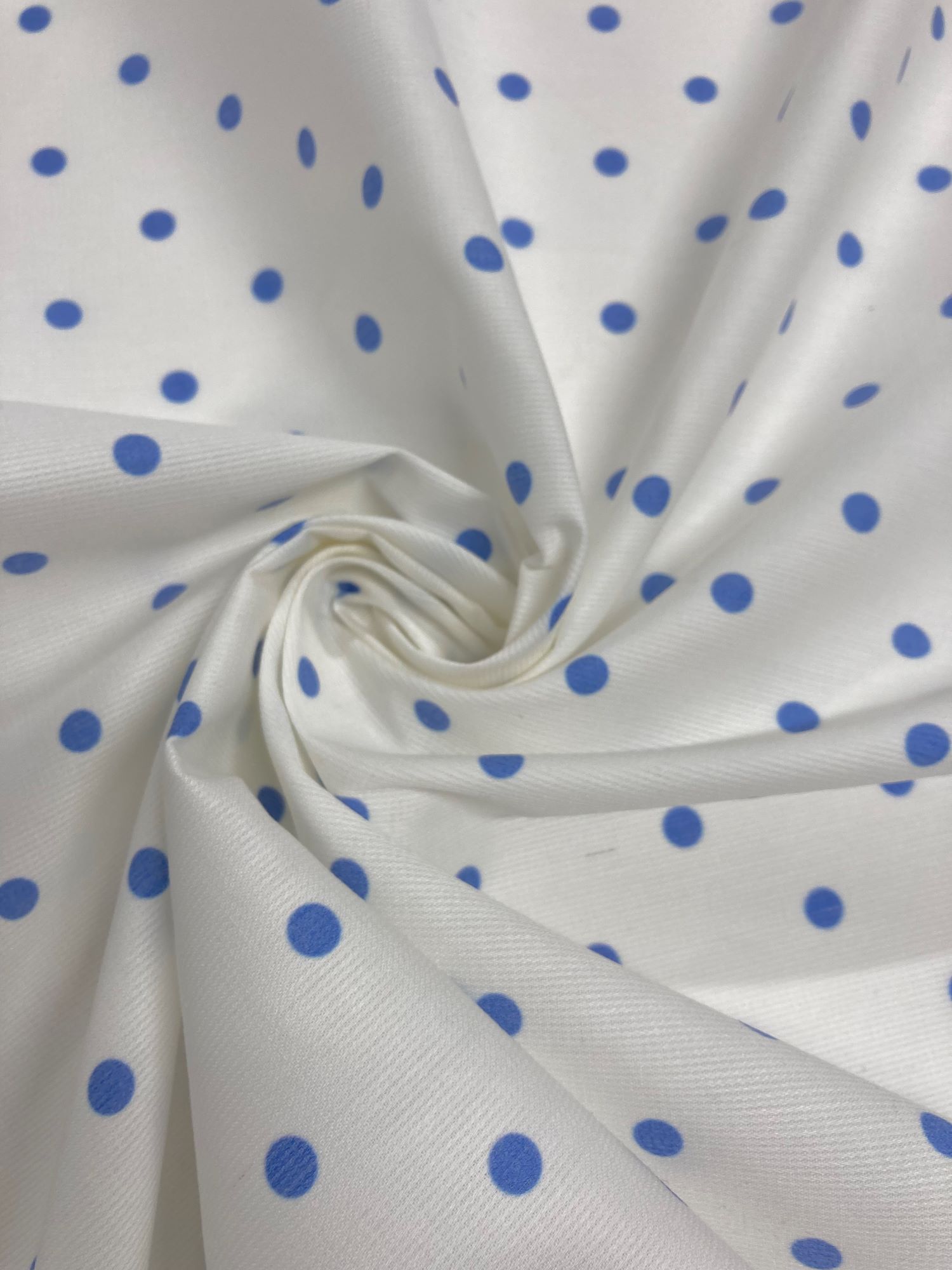 Piqué Sofía lunar azul - Imagen 4