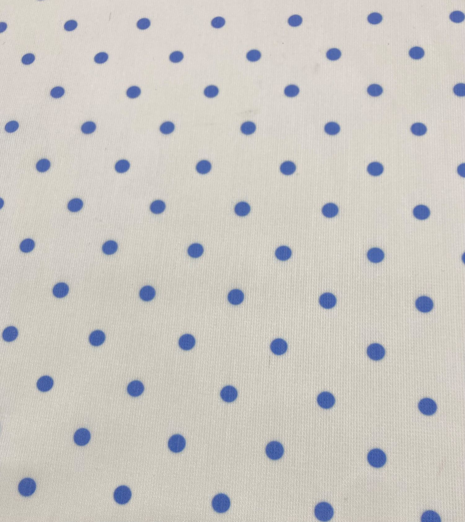 Piqué Sofía lunar azul