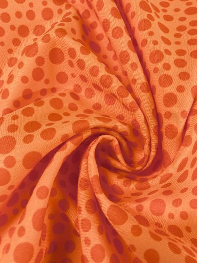 Strech Andalucía lunares naranja