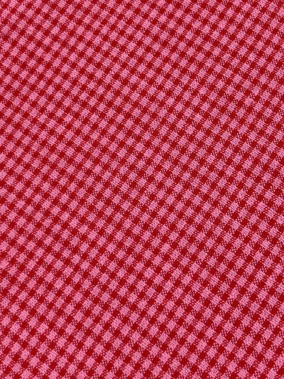 Vichy seersucker rojo/rosa mini