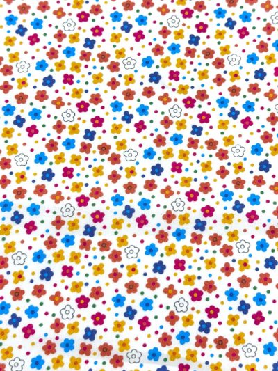 Algodón flores Albany.