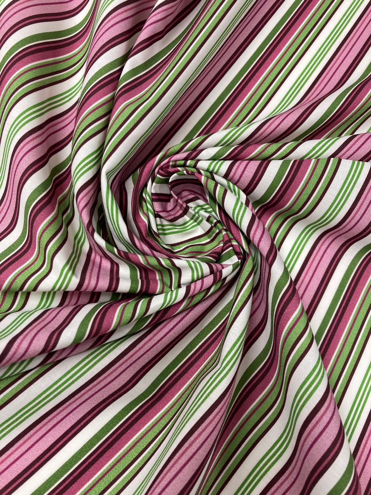 Algodón Rayas poesía - Imagen 4