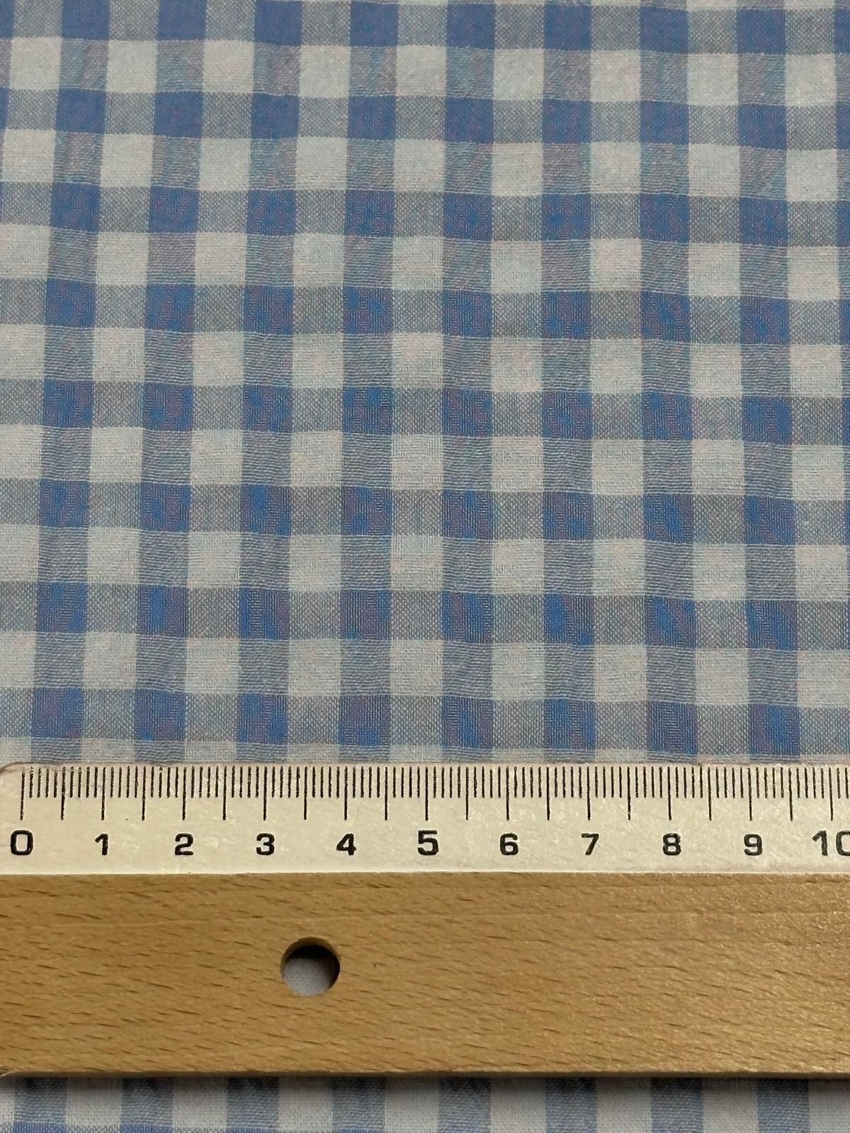 Vichy seersucker celeste.