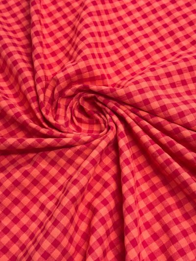 Vichy seersucker rojo/coral