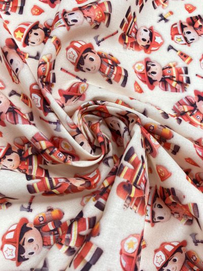 Algodón 3D bomberos