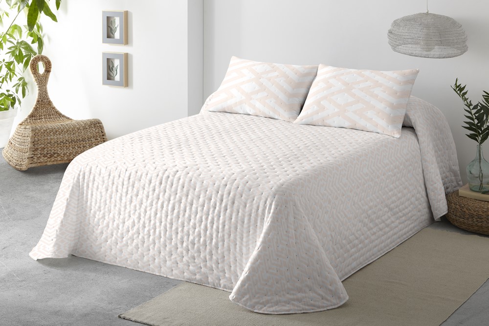 Colcha suave estampada reversible Triana - Imagen 2