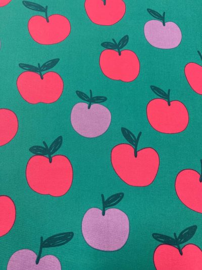 Algodón manzanas verde