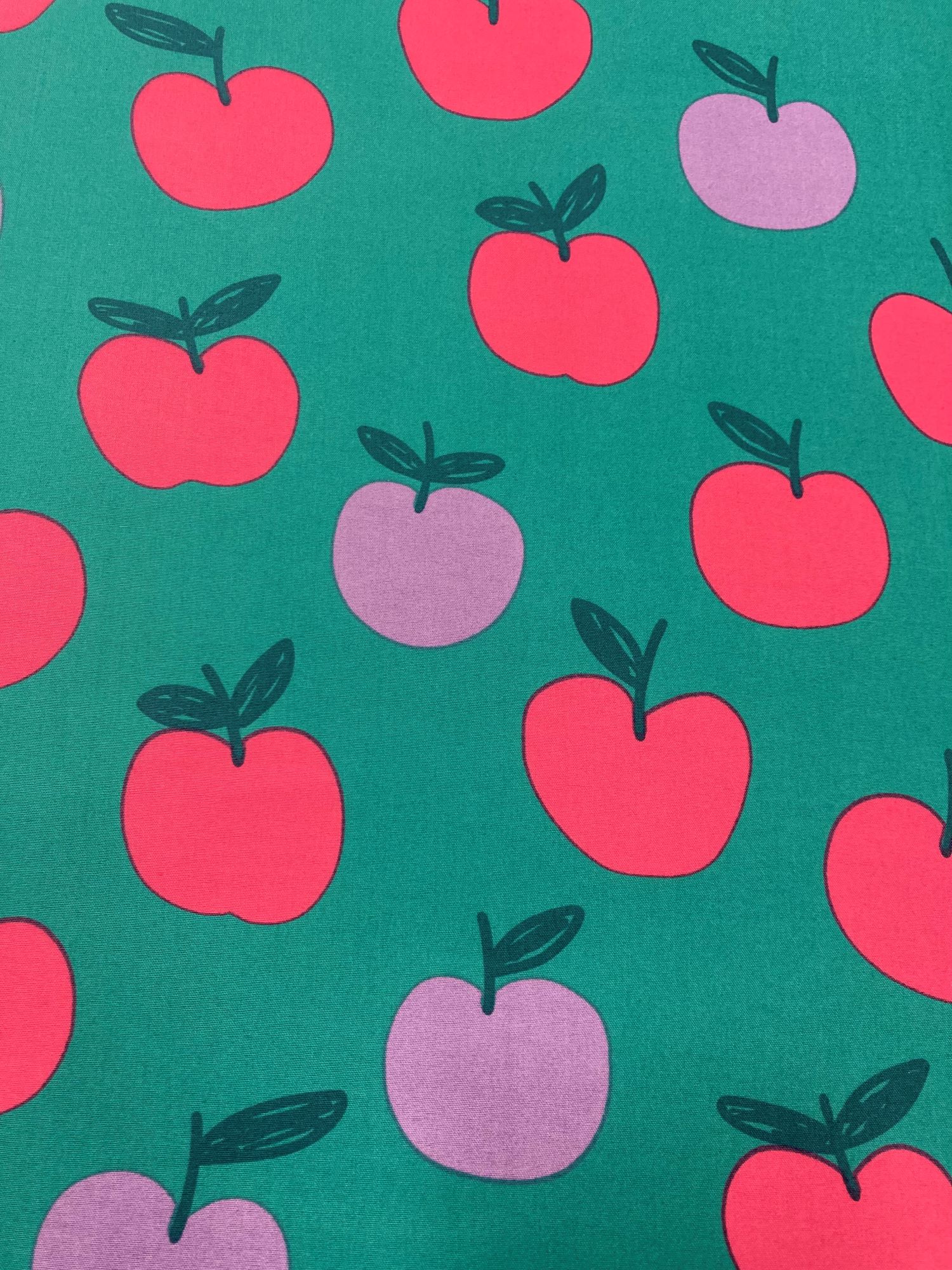 Algodón manzanas verde