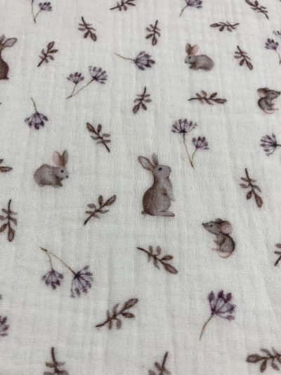 Doble gasa conejitos