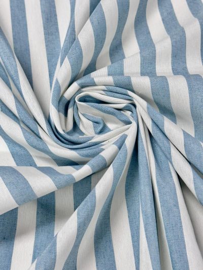 Rayas Mayka azul empolvado