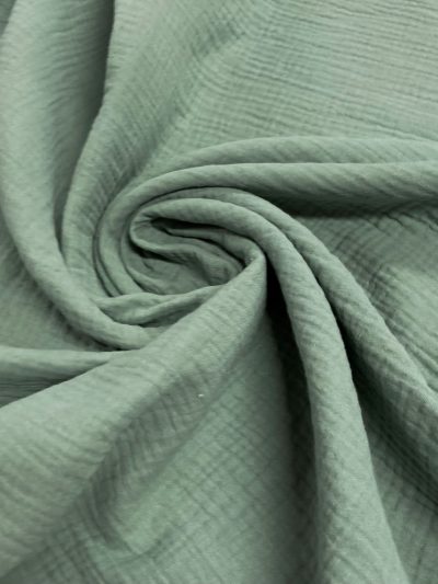 Doble gasa verde antiguo