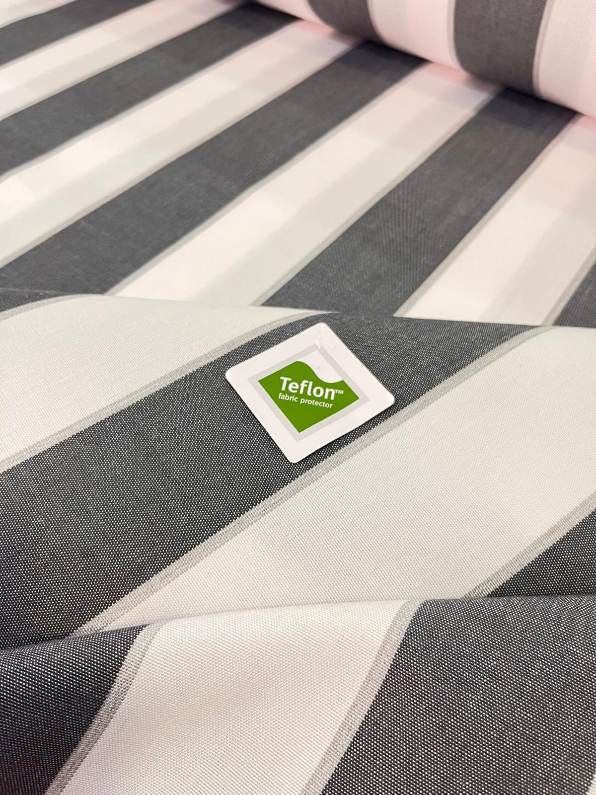 Toldo Teflón Rayas gris - Imagen 2