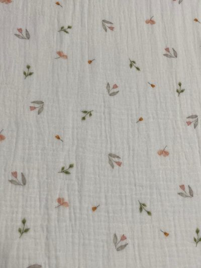 Doble gasa Rabbit flor