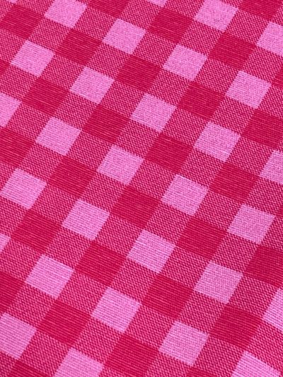 Loneta Vichy Bicolor fuxia