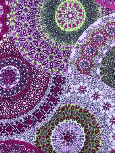 Viscosa mandalas lila