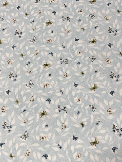 Algodón baby mariposas