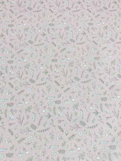 Algodón baby flor f.rosa