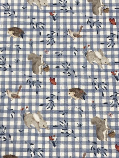 Villela Amatí Animales azul