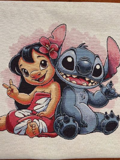 Panel gobelino Stitch