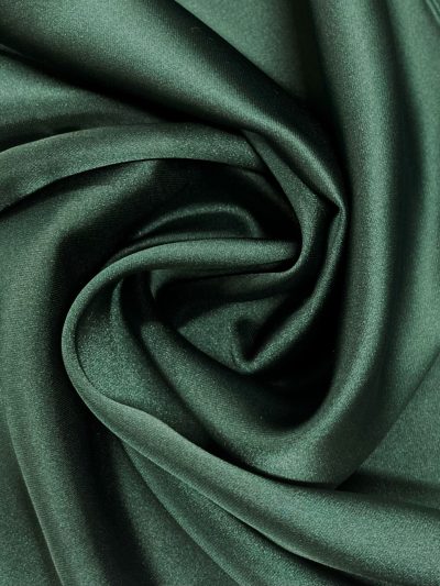 Crepe Satén Roma verde botella