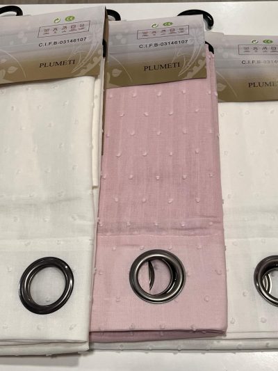 Visillo confeccionada visillo Plumeti