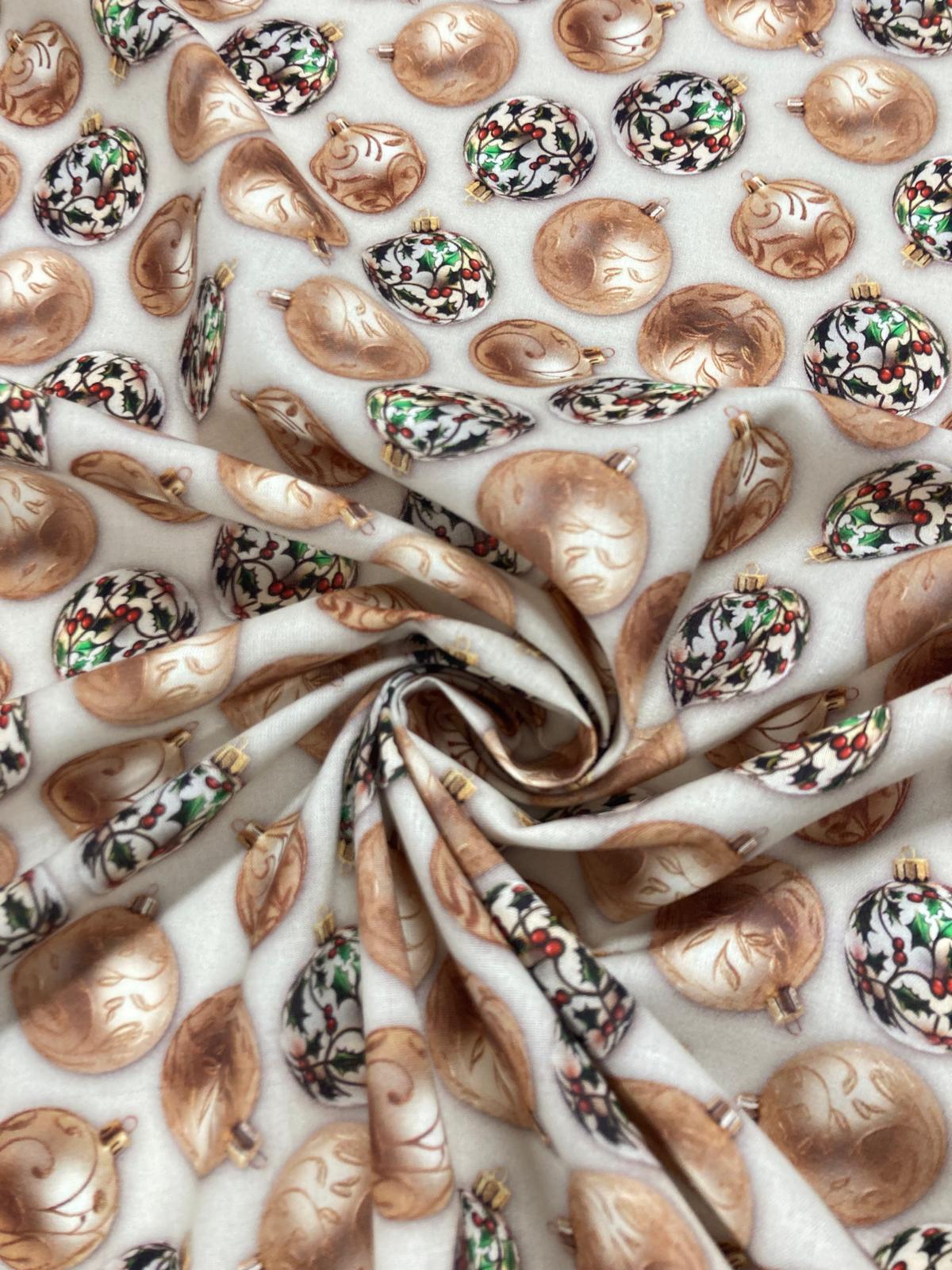 Algodón Navidad 3D bolas