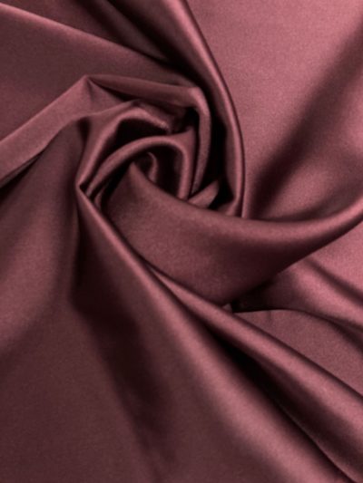 Crepe Satén Roma burdeos