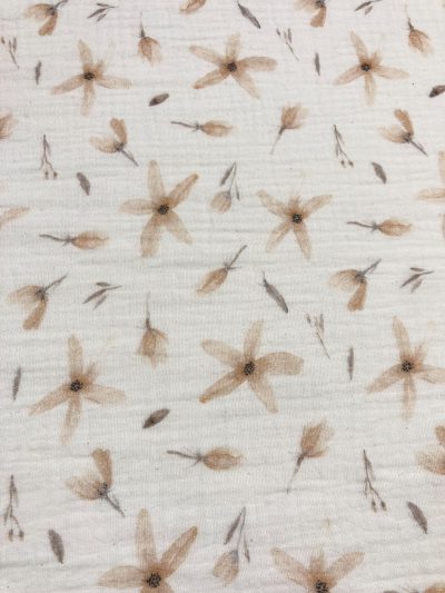 Doble gasa flores Martina