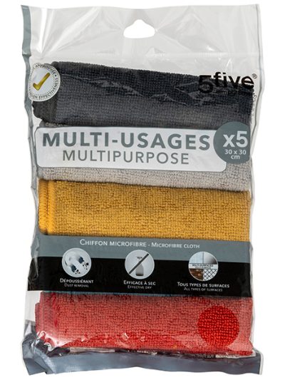Paños Multiusos Colores Microfibra